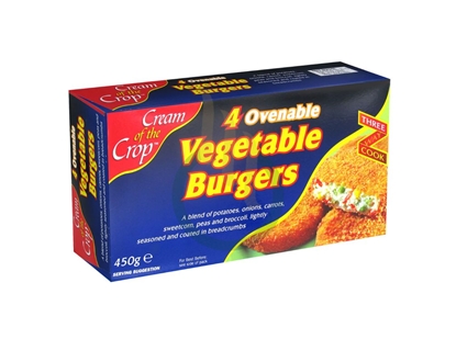 Picture of COC OVEN VEGETABLE BURGERS